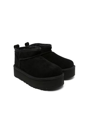 black polyester ankle-boots UGG KIDS | 1157791KBLK